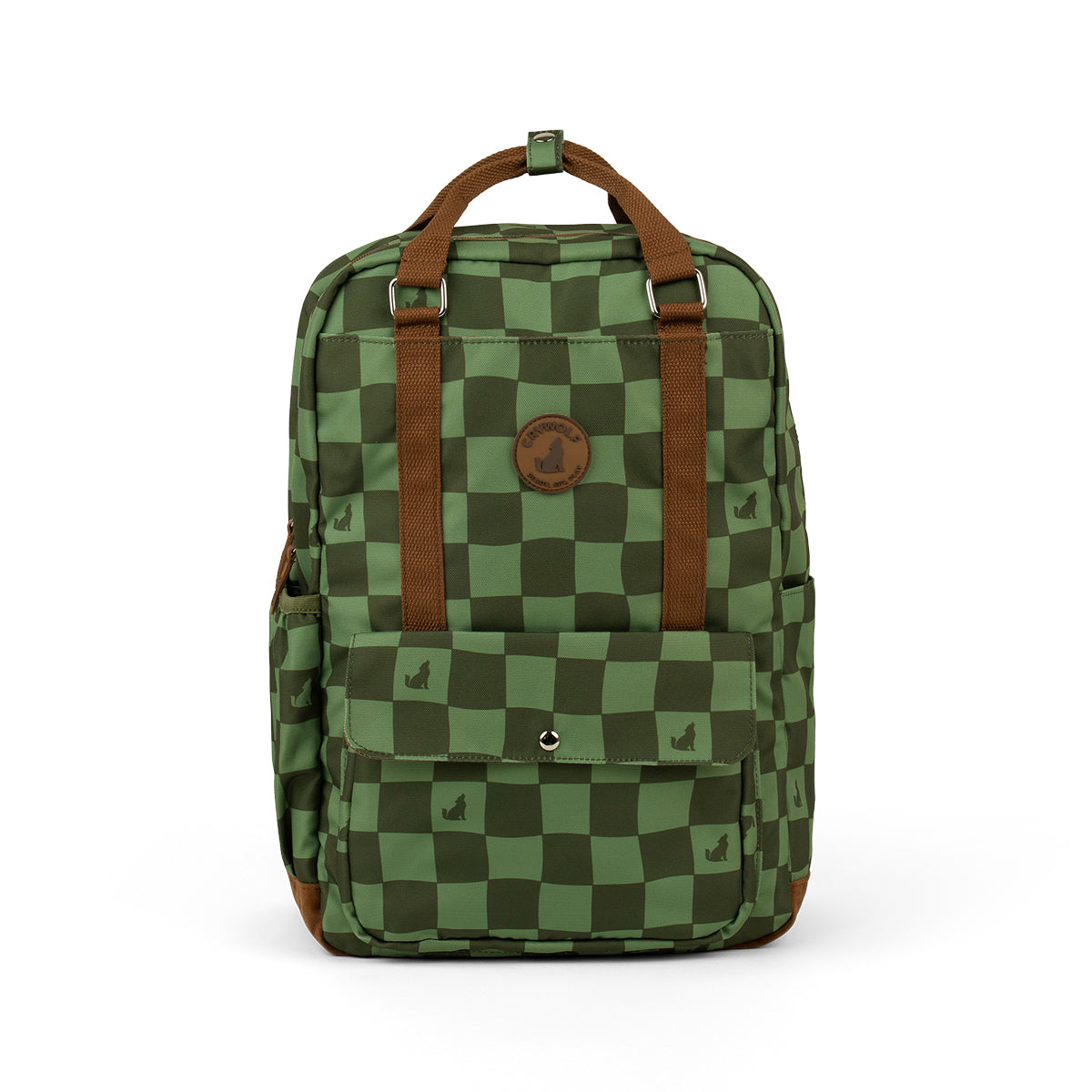 Knapsack | Green Check – Honey and Oat