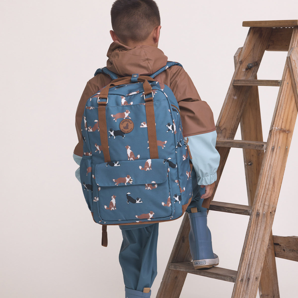 Russell×Ravens Collaboration Knapsack Knapsack | Collies – Honey and Oat
